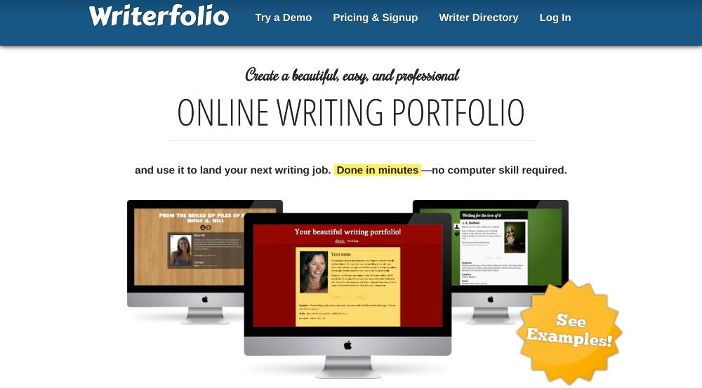Freelance writer portfolio: The best examples and how to build one