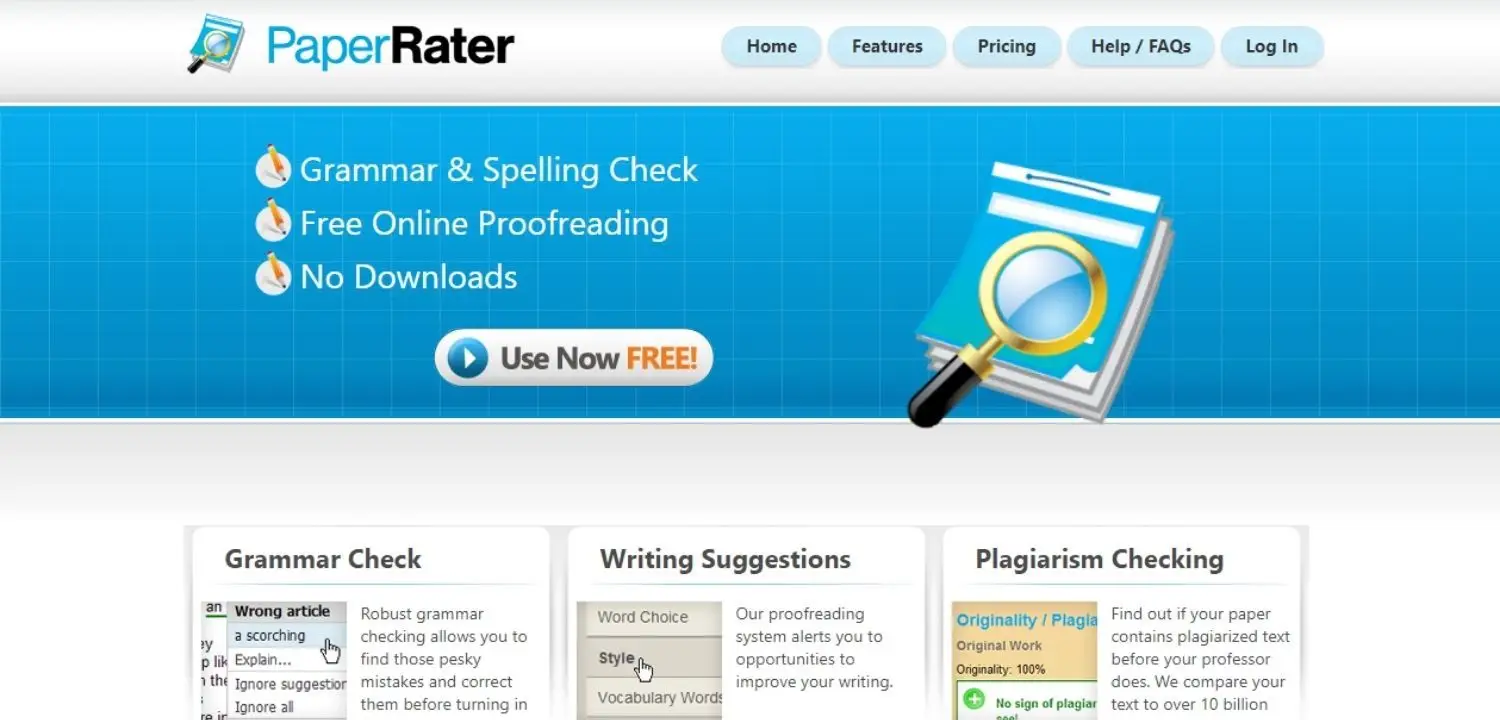 paperrater - recommended plagiarism checker tools in 2024