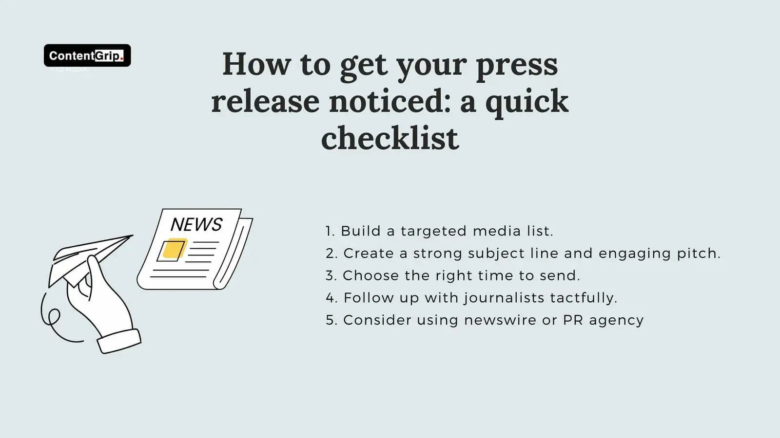 11 great press release examples - how to get your press release noticed