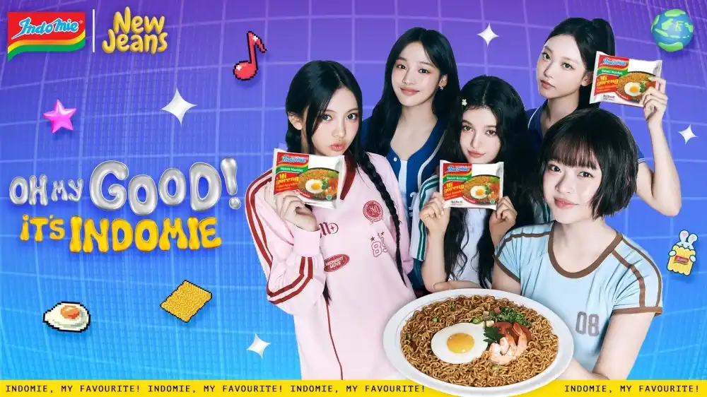 K-pop meets instant noodles: NewJeans becomes the face of Indomie’s global campaign