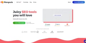 With 1.1 million users, Mangools is a great example of a thriving, self-funded SEO tool