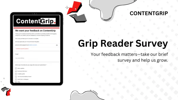 Grip Reader Survey