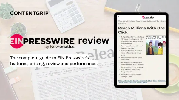 EIN Presswire review: pros, cons, and best features