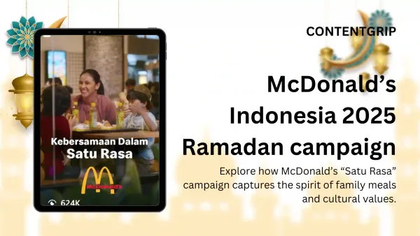 What brands can learn from McDonald's Ramadan campaign in Indonesia